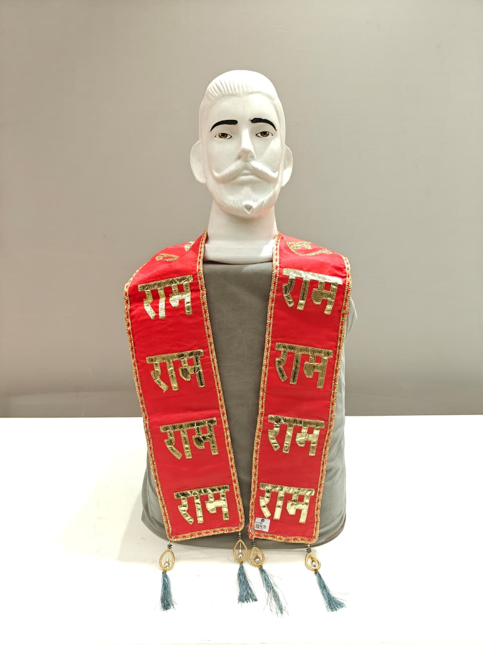 Ram Ji Red Colour Duppata or Khandwa